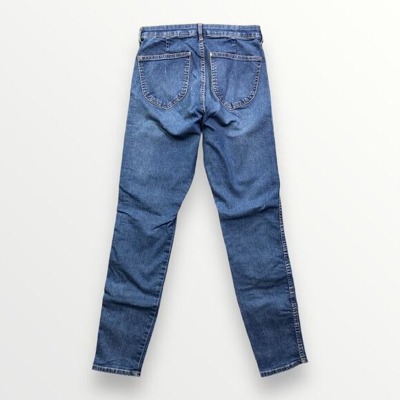 H&M Jeans Women’s 26 Blue Distressed Skinny Denim - Picture 4 of 6